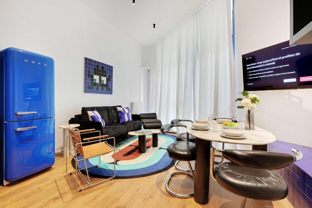 Stylish Parisian Loft 1Br6P - Sentier City Center Kültér fotó