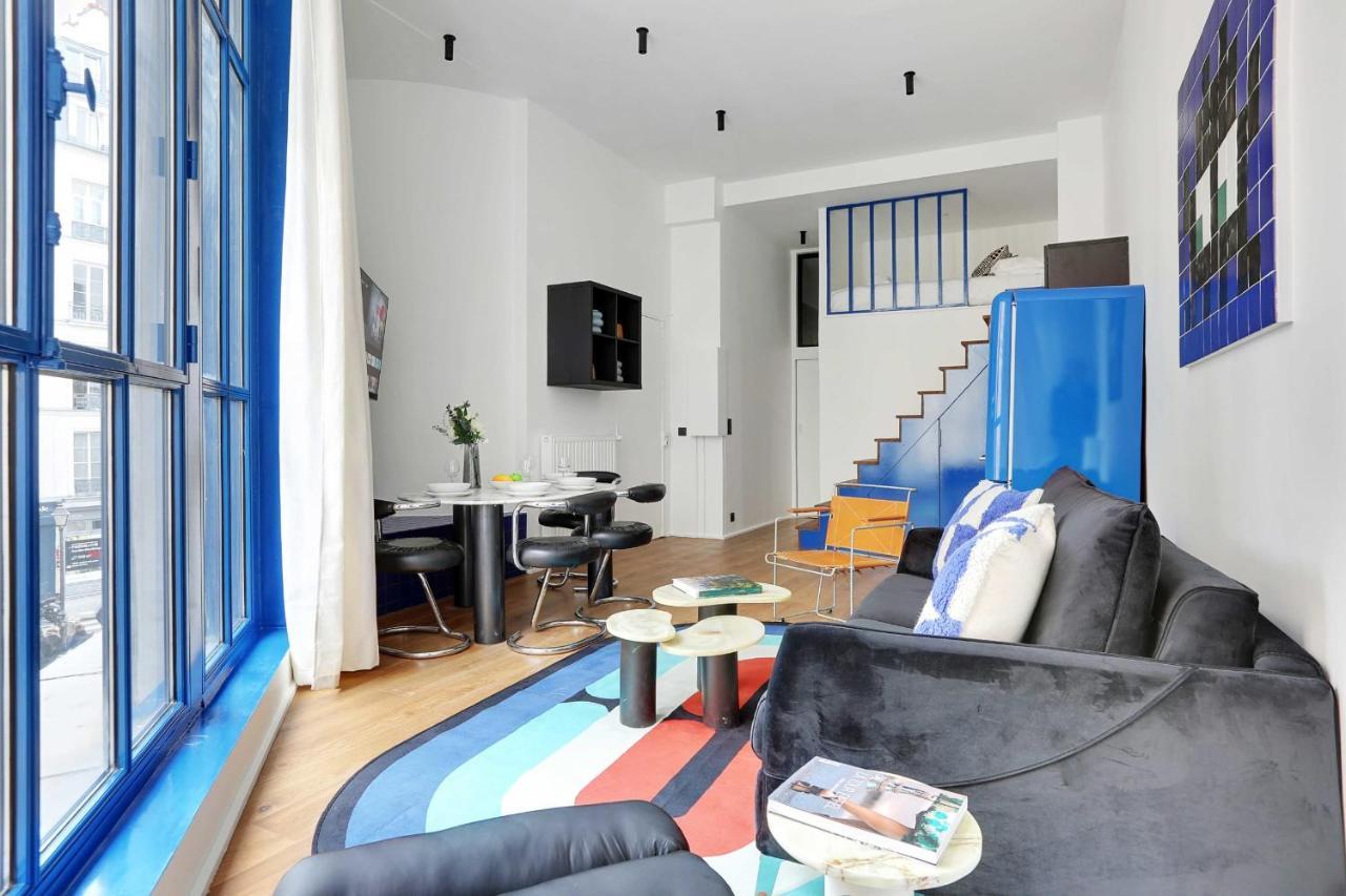 Stylish Parisian Loft 1Br6P - Sentier City Center Kültér fotó